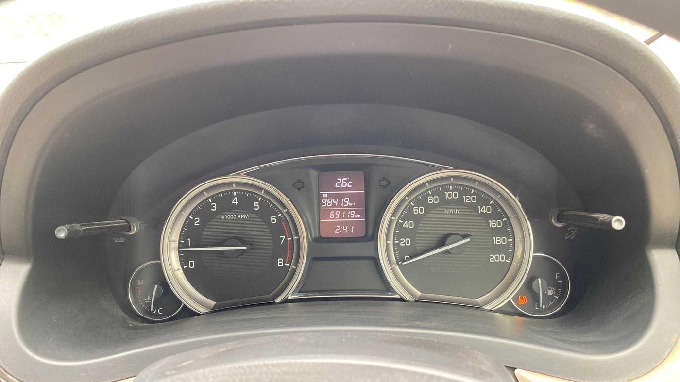 2016 Maruti Ciaz VXI, Petrol, Manual, 69,400 km, Odometer Image