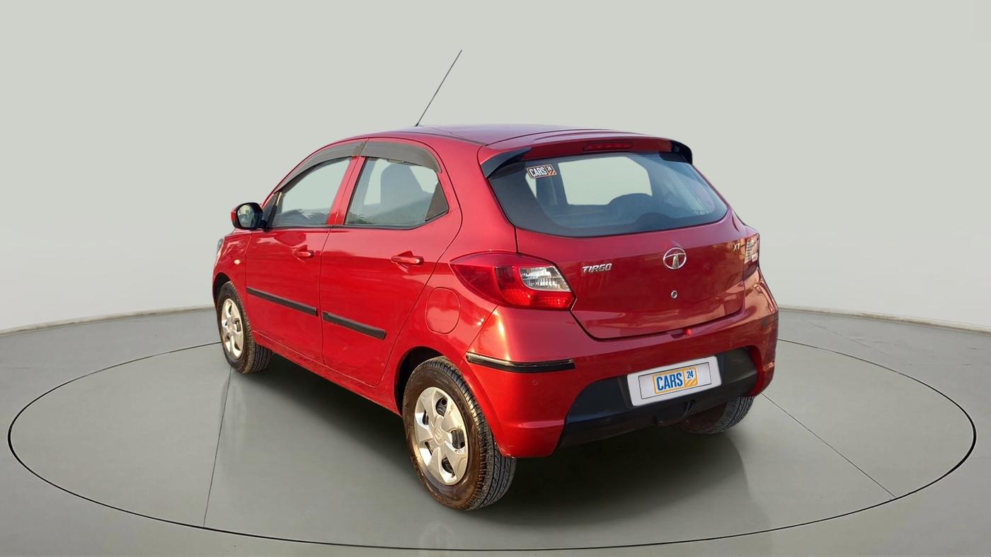2017 Tata Tiago XT PETROL, Petrol, Manual, 50,240 km, Left Back Diagonal