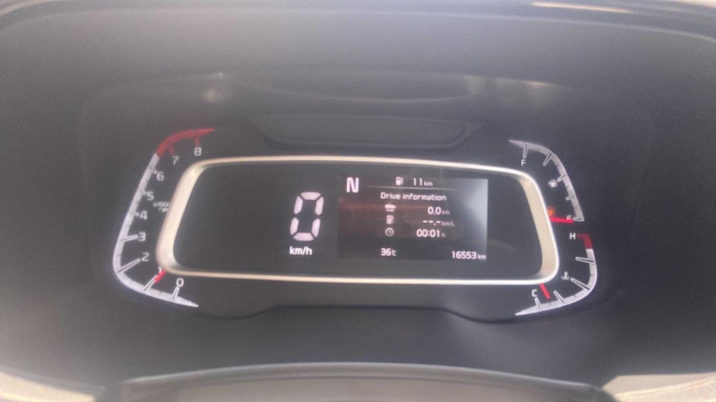 2021 KIA SONET HTX PLUS 1.0 IMT, Petrol, Manual, 16,550 km, Odometer Image