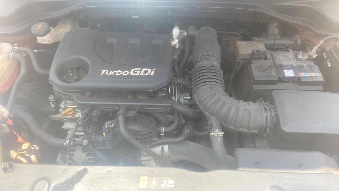 2021 KIA SONET HTX PLUS 1.0 IMT, Petrol, Manual, 16,550 km, Open Bonet
