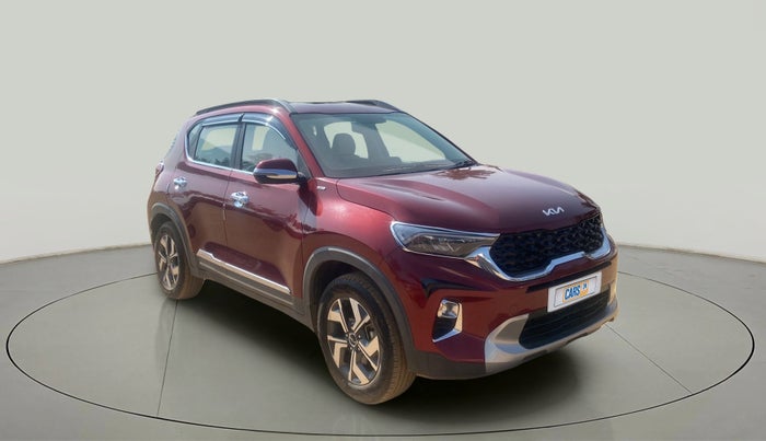 2021 KIA SONET HTX PLUS 1.0 IMT, Petrol, Manual, 16,550 km, Right Front Diagonal