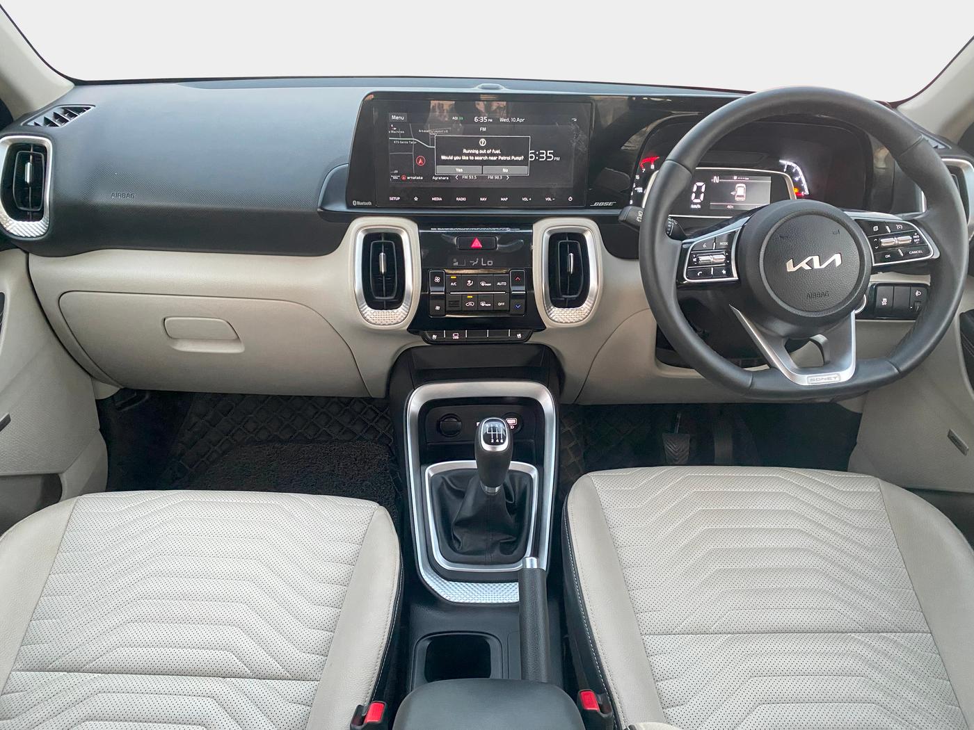 2021 KIA SONET HTX PLUS 1.0 IMT, Petrol, Manual, 16,550 km, Dashboard