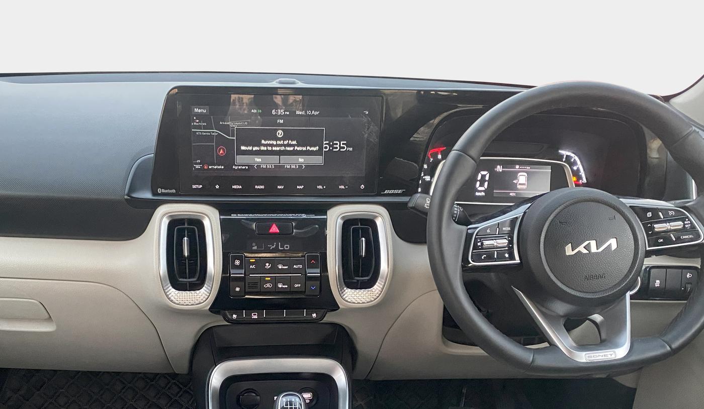 2021 KIA SONET HTX PLUS 1.0 IMT, Petrol, Manual, 16,550 km, Air Conditioner