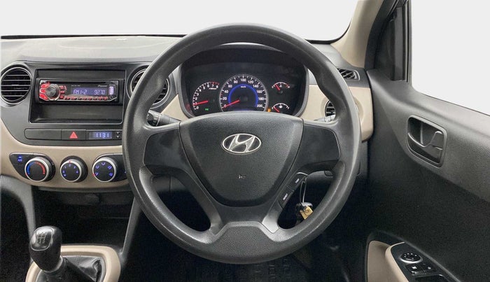 2013 Hyundai Grand i10 MAGNA 1.2 KAPPA VTVT, Petrol, Manual, 87,459 km, Steering Wheel Close Up