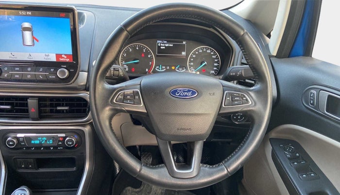 2019 Ford Ecosport TITANIUM 1.5L PETROL, Petrol, Manual, 38,662 km, Steering Wheel Close Up