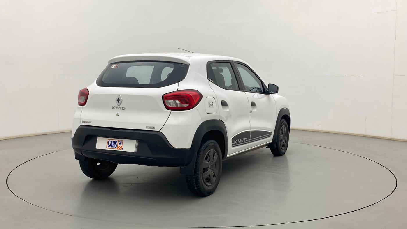 2019 Renault Kwid RXT 1.0 AMT, Petrol, Automatic, 26,042 km, Right Back Diagonal