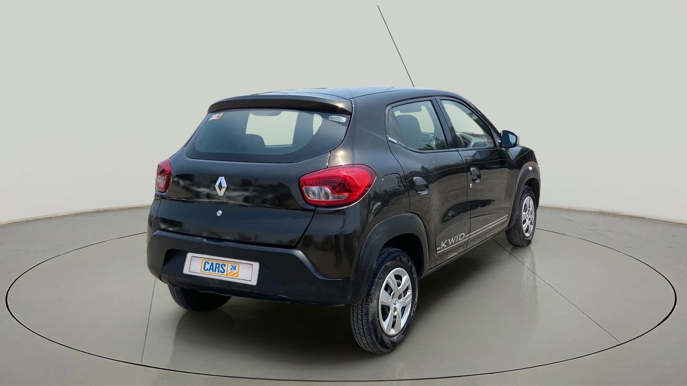 2018 Renault Kwid RXT 1.0 (O), Petrol, Manual, 43,779 km, Right Back Diagonal