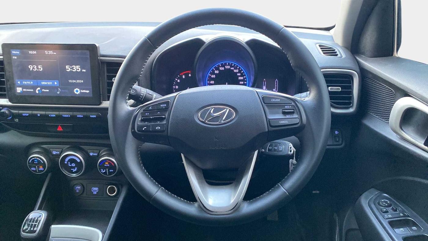 2019 Hyundai VENUE SX 1.4 CRDI, Diesel, Manual, 57,578 km, Steering Wheel Close Up