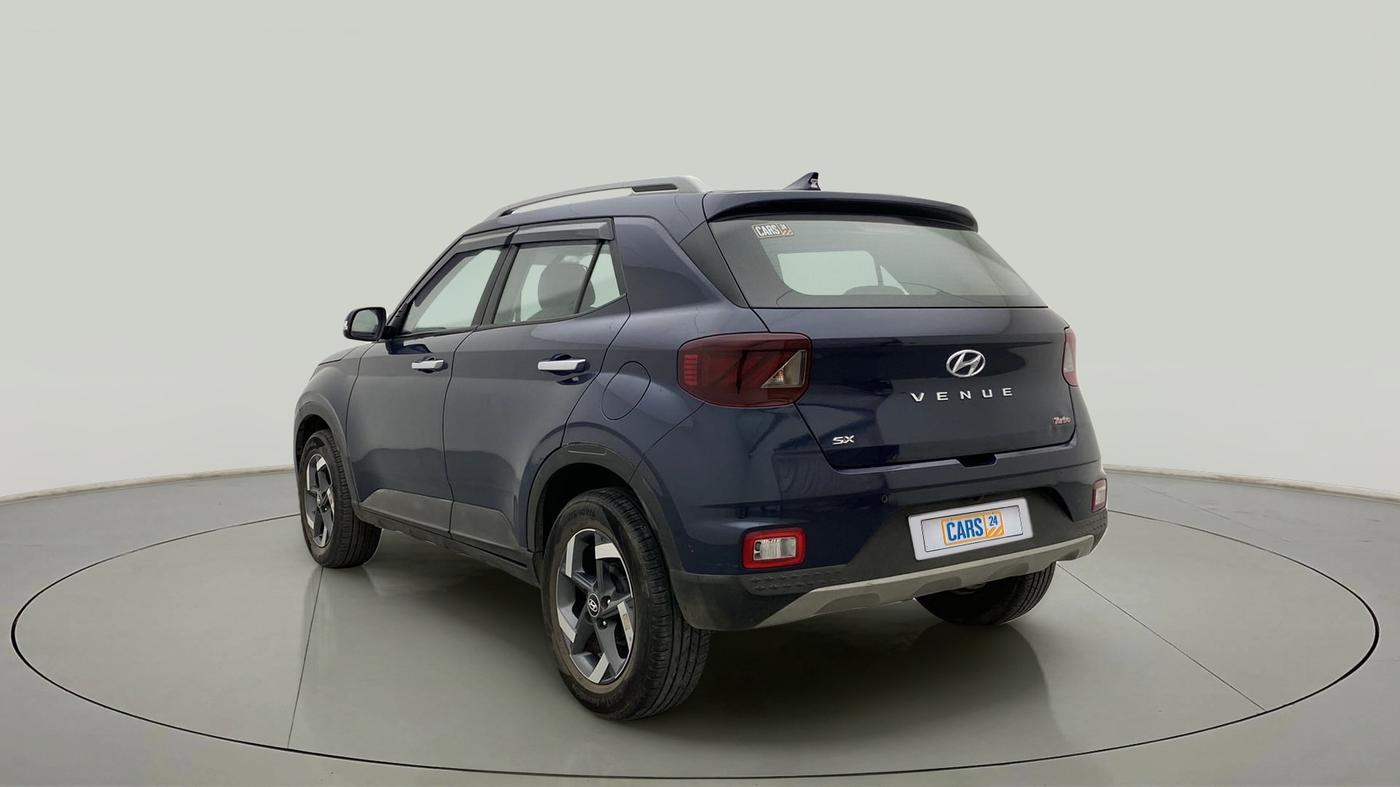 2021 Hyundai VENUE SX PLUS 1.0 TURBO DCT, Petrol, Automatic, 13,072 km, Left Back Diagonal