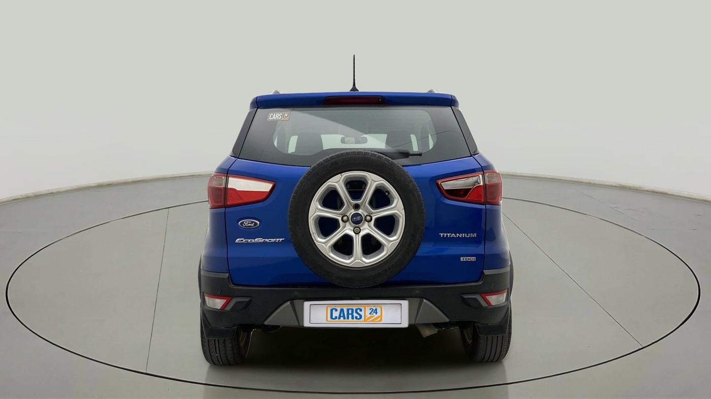 2018 Ford Ecosport TITANIUM + 1.5L DIESEL, Diesel, Manual, 1,12,956 km, Back/Rear