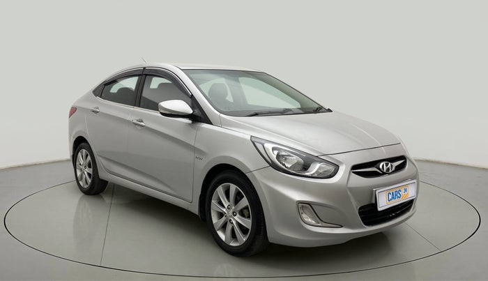 2012 Hyundai Verna FLUIDIC 1.6 VTVT SX, Petrol, Manual, 68,459 km, Right Front Diagonal