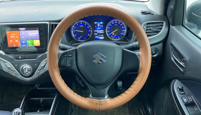 2020 Maruti Baleno ALPHA PETROL 1.2, Petrol, Manual, 43,402 km, Steering Wheel Close Up