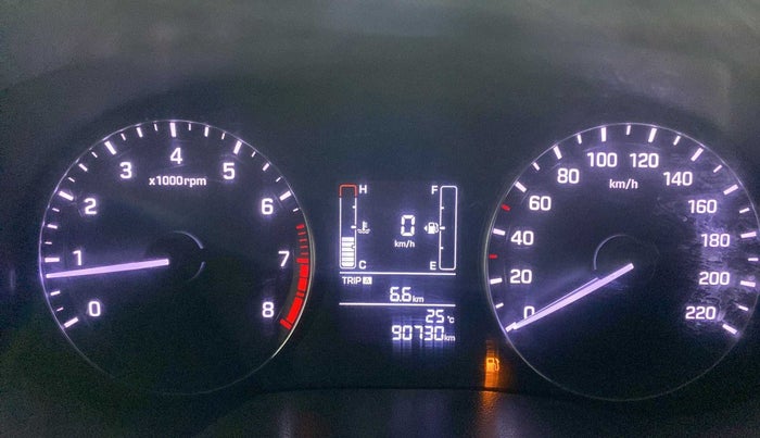2016 Hyundai Creta S 1.6 PETROL, Petrol, Manual, 90,792 km, Odometer Image
