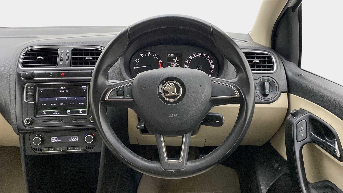 2020 Skoda Rapid 1.0 AMBITION TSI MT, Petrol, Manual, 24,568 km, Steering Wheel Close Up
