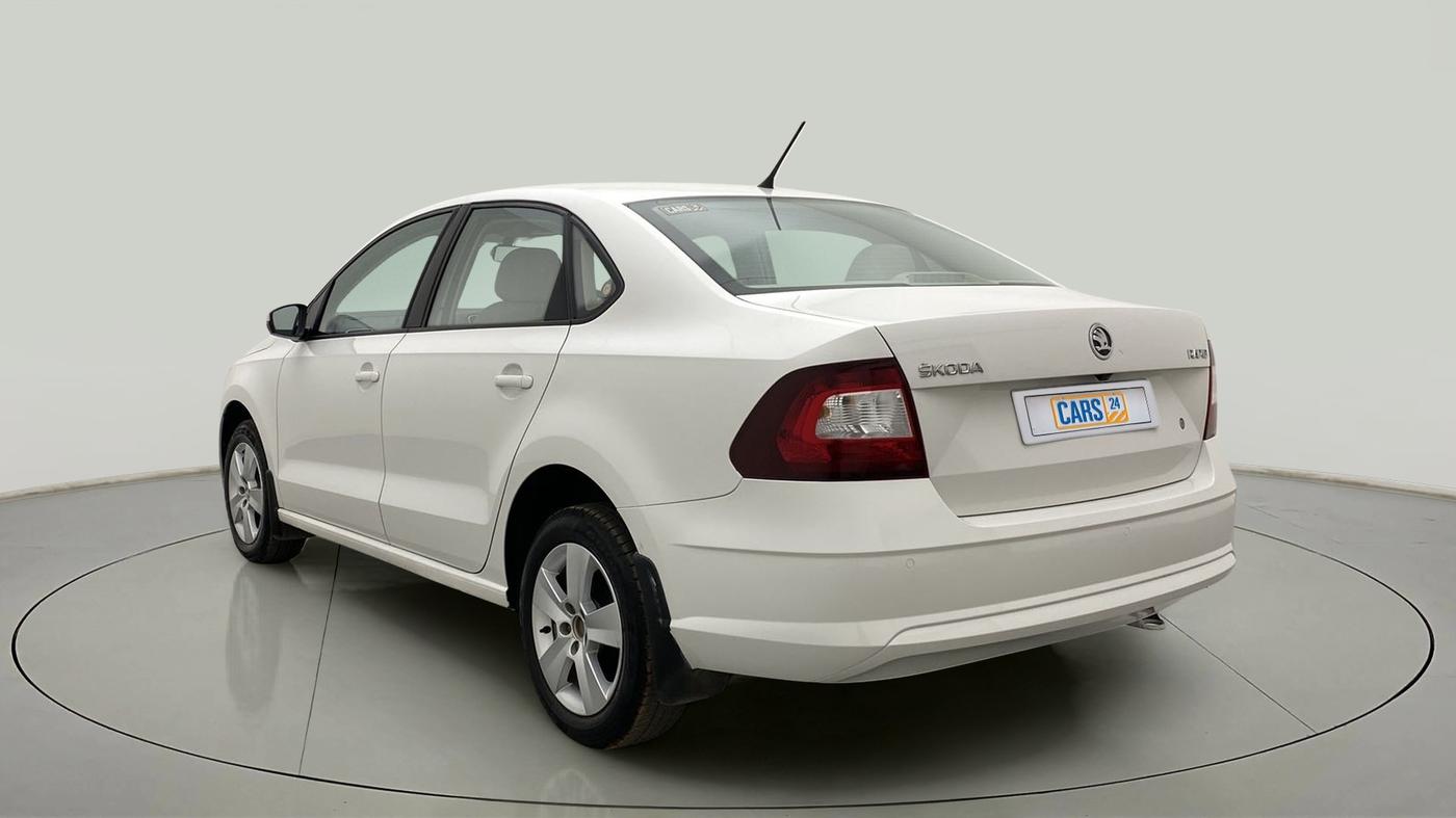 2020 Skoda Rapid 1.0 AMBITION TSI MT, Petrol, Manual, 24,568 km, Left Back Diagonal