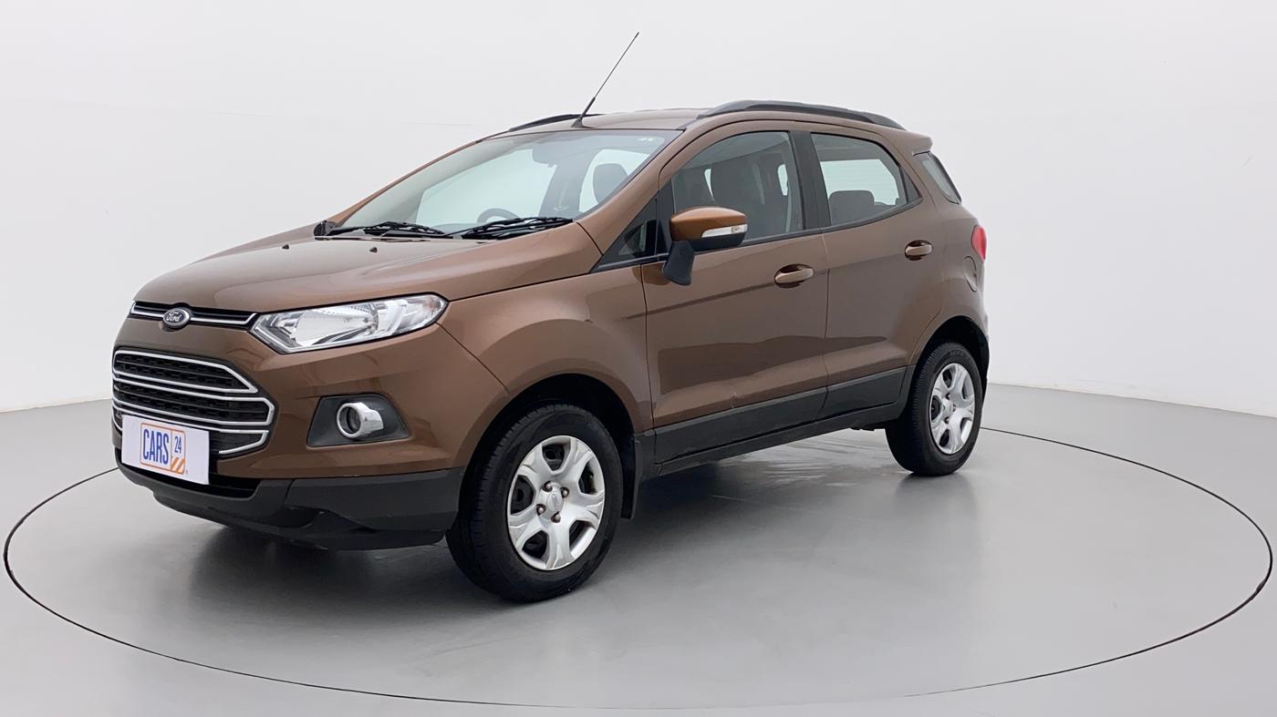2017 Ford Ecosport TREND+ 1.5L DIESEL, Diesel, Manual, 65,447 km, Left Front Diagonal