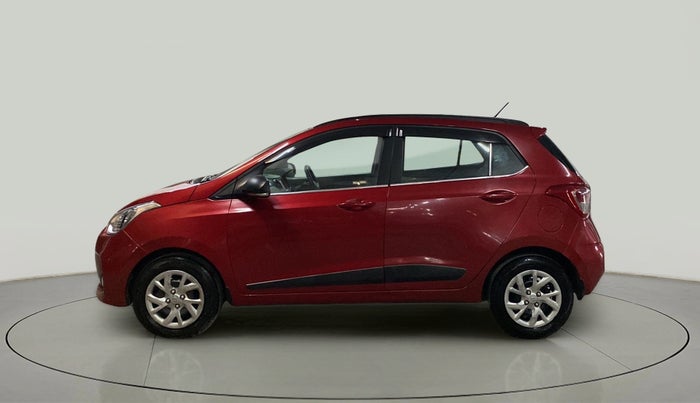 2017 Hyundai Grand i10 SPORTZ (O) 1.2 KAPPA VTVT, Petrol, Manual, 41,156 km, Left Side