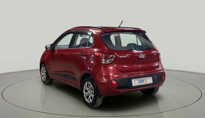2017 Hyundai Grand i10 SPORTZ (O) 1.2 KAPPA VTVT, Petrol, Manual, 41,156 km, Left Back Diagonal