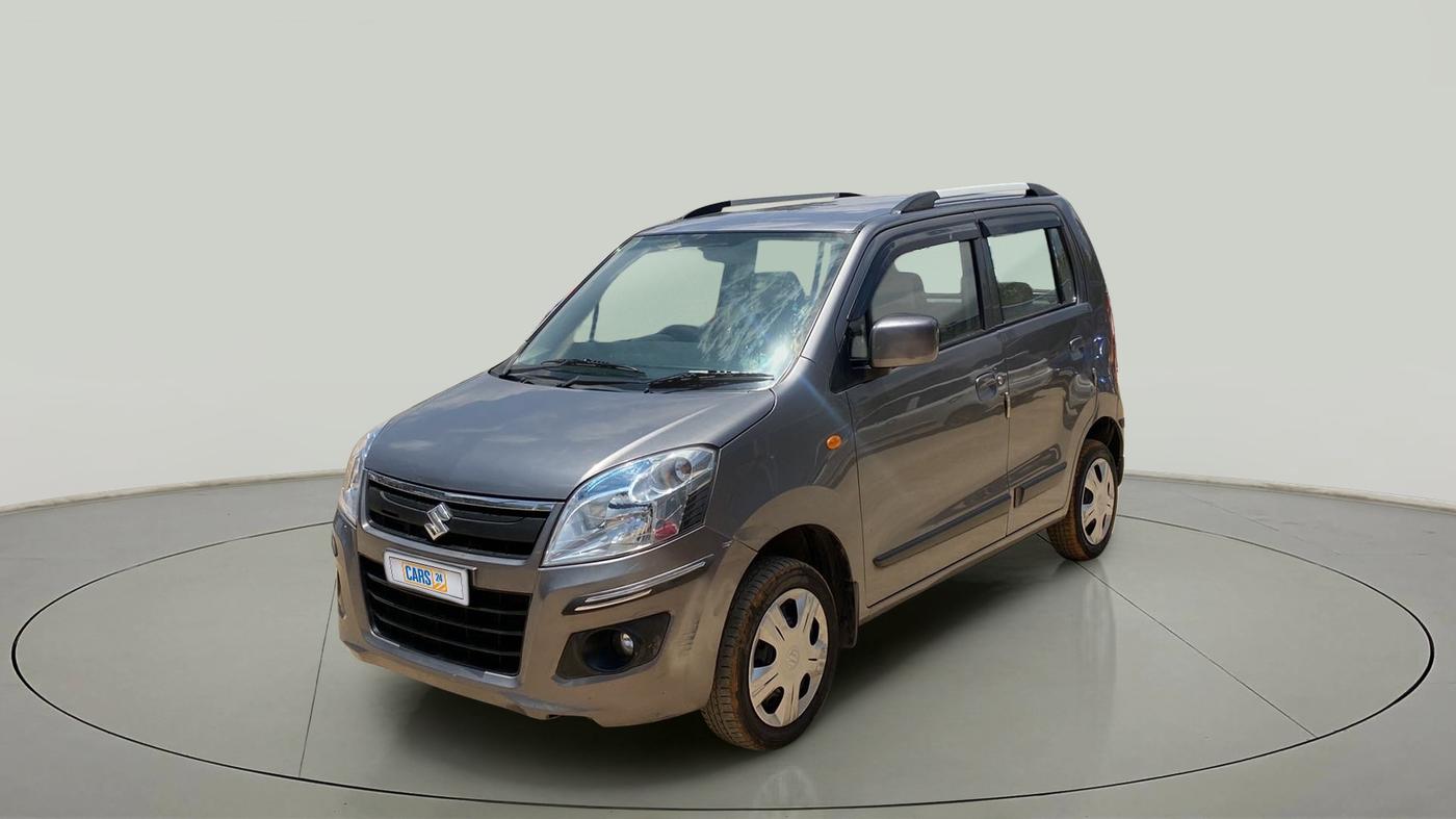 2015 Maruti Wagon R 1.0 VXI, Petrol, Manual, 44,181 km, Left Front Diagonal