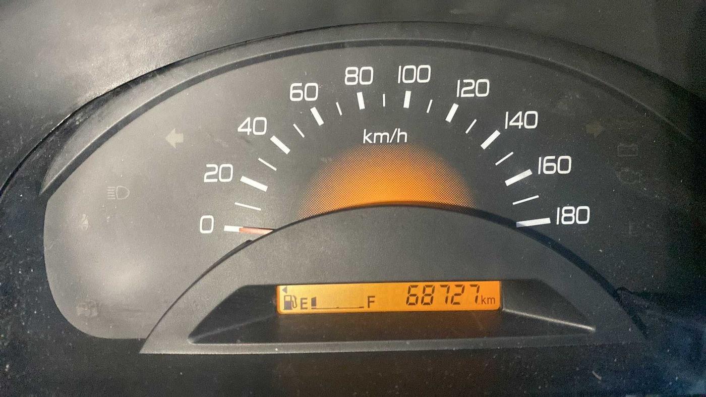 2010 Maruti Wagon R 1.0 LXI, Petrol, Manual, 68,719 km, Odometer Image