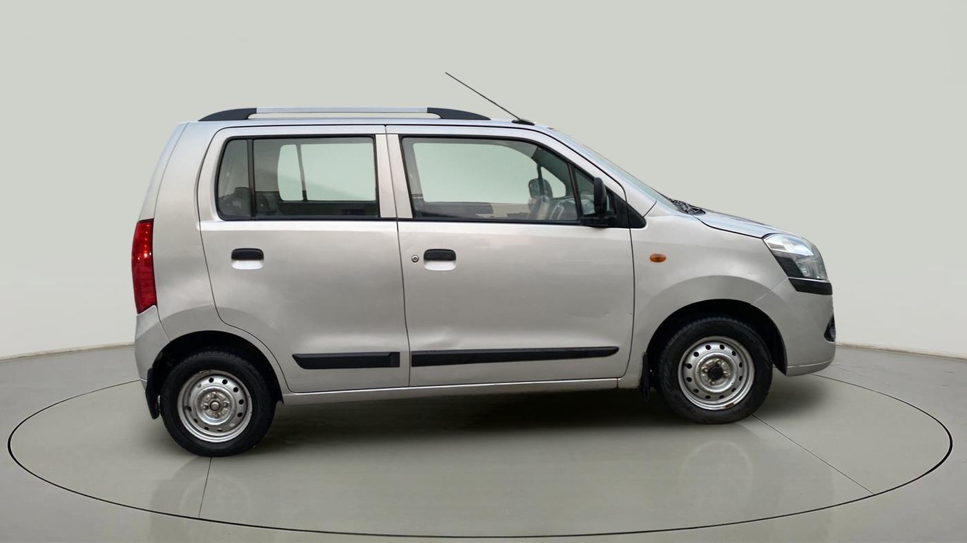 2010 Maruti Wagon R 1.0 LXI, Petrol, Manual, 68,719 km, Right Side View