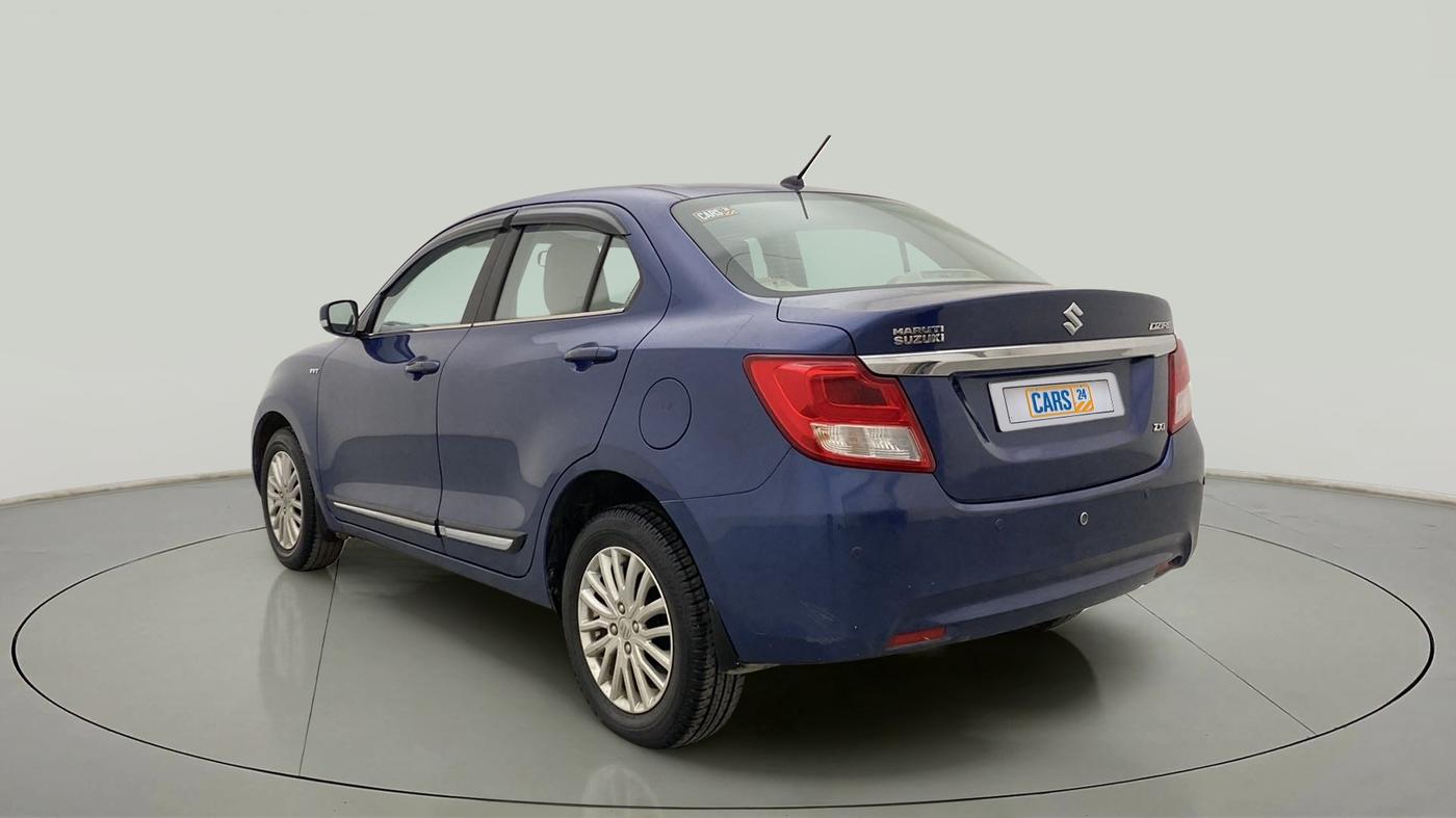 2019 Maruti Dzire ZXI AMT, Petrol, Automatic, 23,141 km, Left Back Diagonal
