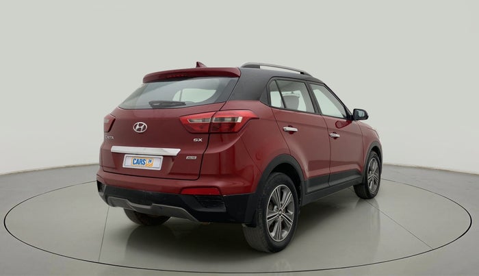 2016 Hyundai Creta SX PLUS AT 1.6 PETROL, Petrol, Automatic, 50,964 km, Right Back Diagonal