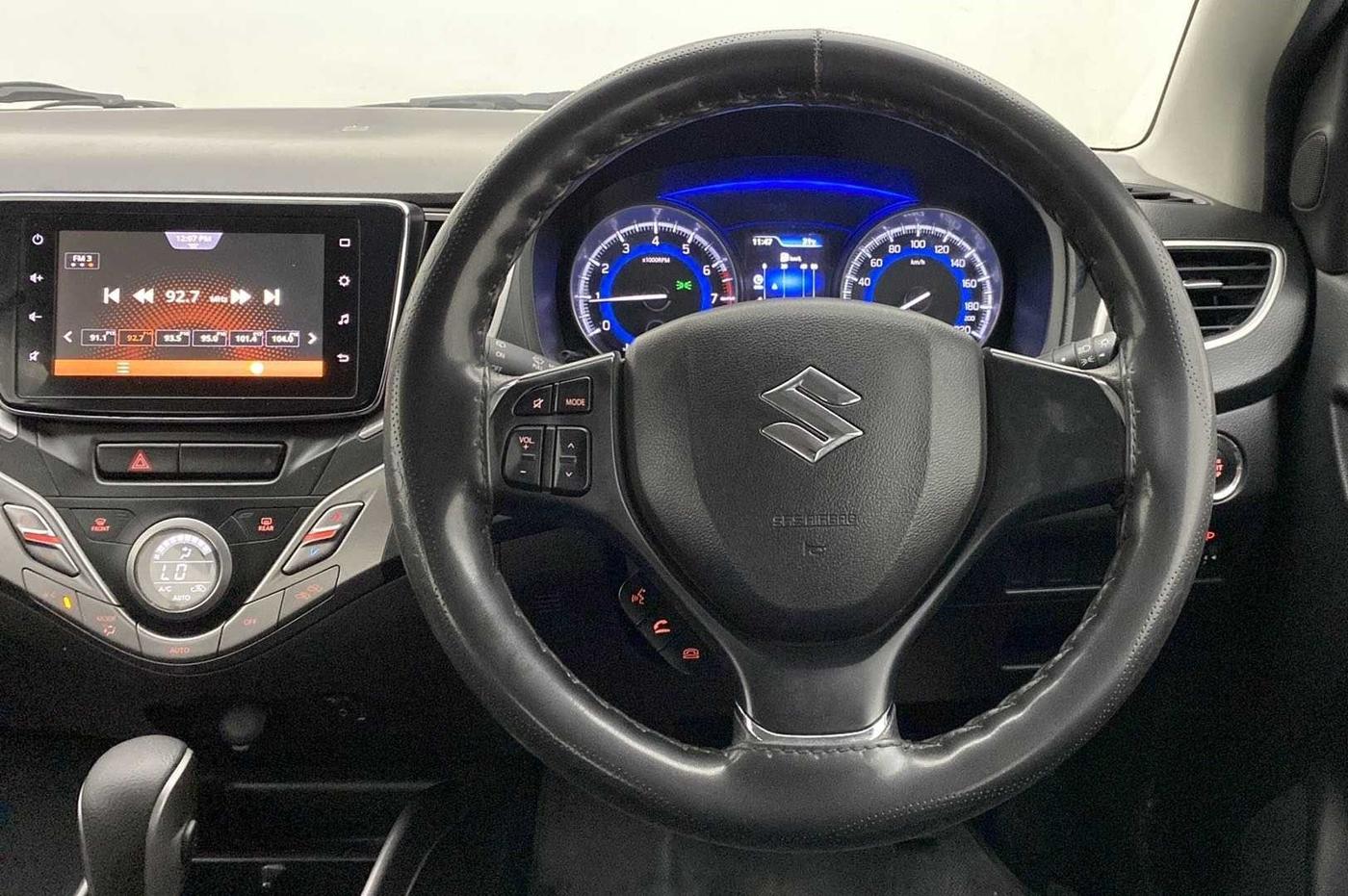 2020 Maruti Baleno ZETA CVT PETROL 1.2, Petrol, Automatic, 12,517 km, Steering Wheel Close Up