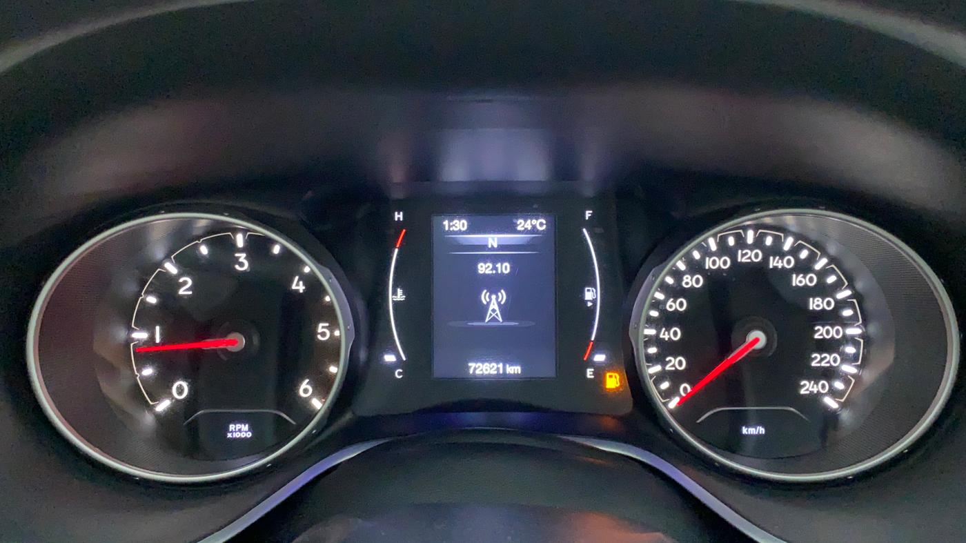 2018 Jeep Compass 2.0 LONGITUDE (O), Diesel, Manual, 72,662 km, Odometer Image