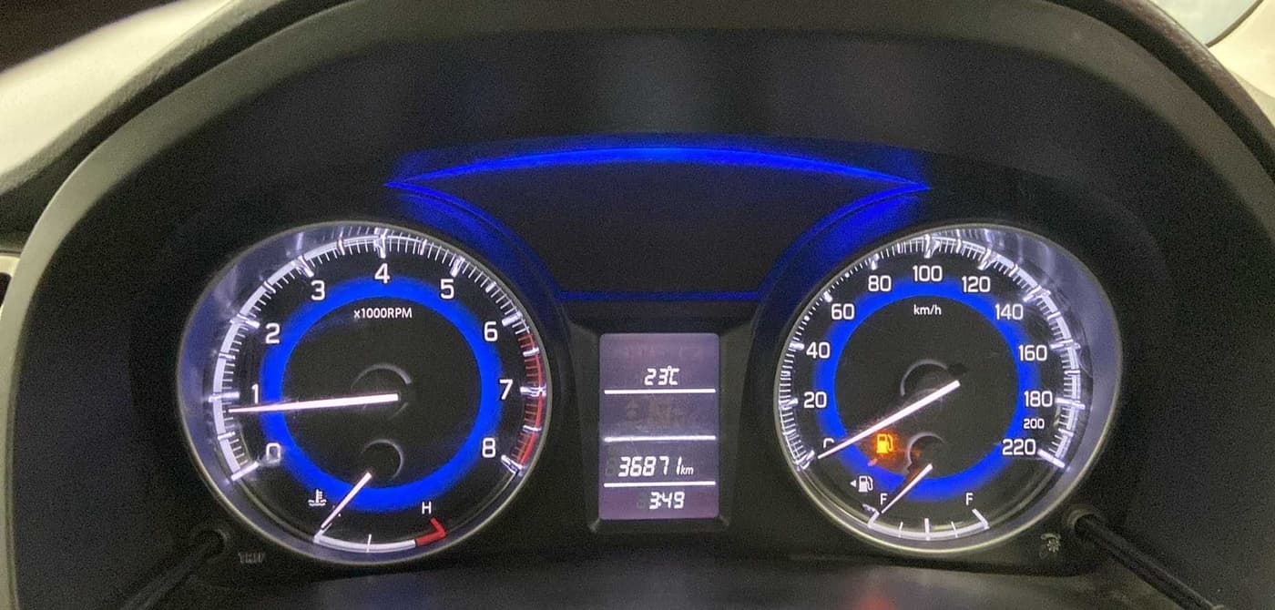 2018 Maruti Baleno DELTA PETROL 1.2, Petrol, Manual, 36,870 km, Odometer Image