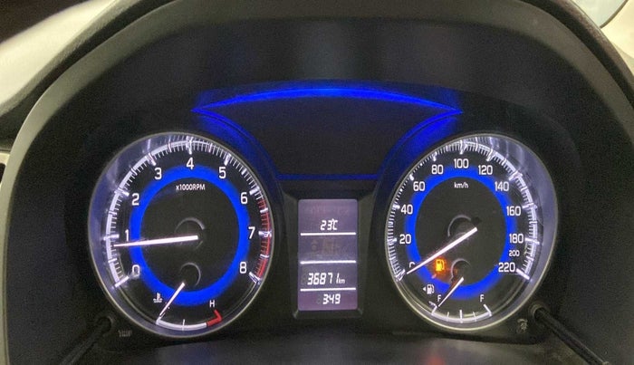 2018 Maruti Baleno DELTA PETROL 1.2, Petrol, Manual, 36,870 km, Odometer Image