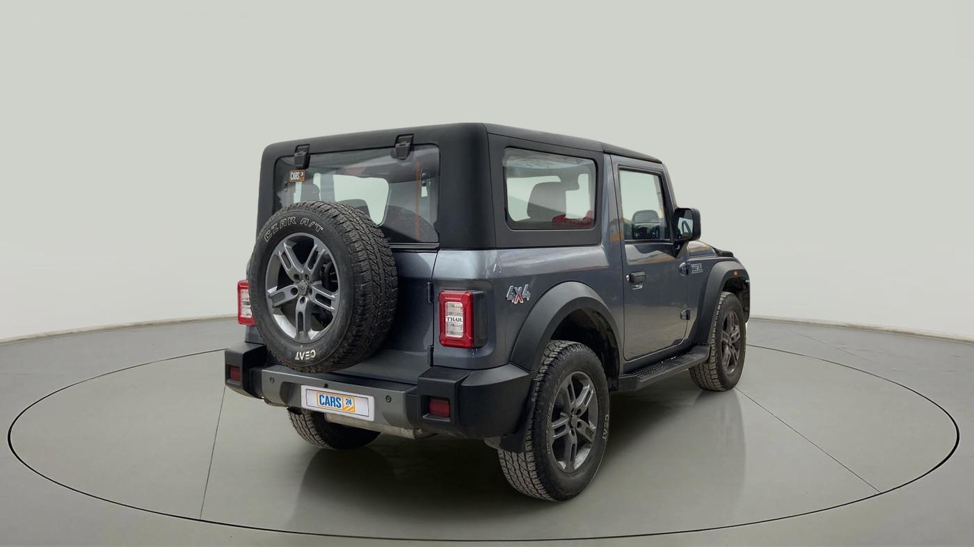 2021 Mahindra Thar LX PETROL HT 4WD AT, Petrol, Automatic, 25,783 km, Right Back Diagonal