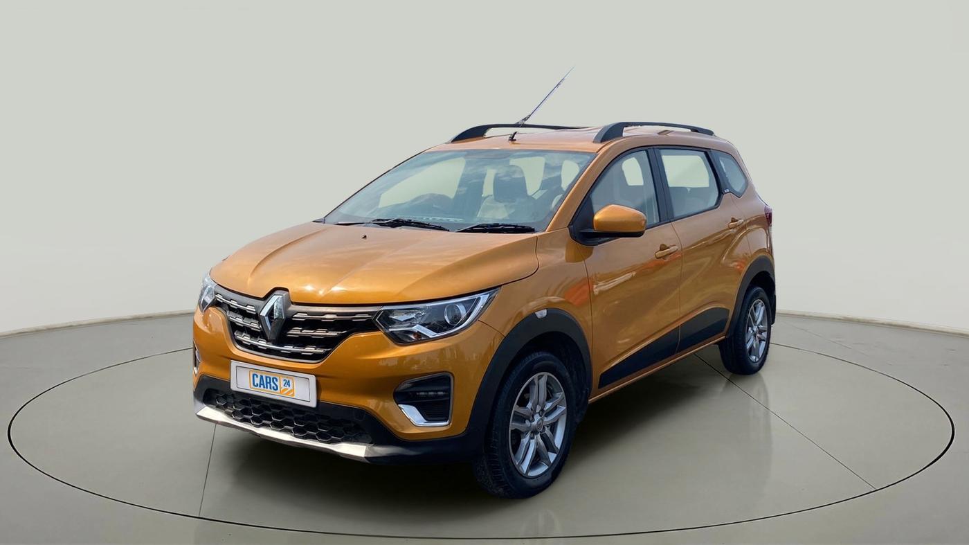 2020 Renault TRIBER RXZ AMT, Petrol, Automatic, 38,083 km, Left Front Diagonal