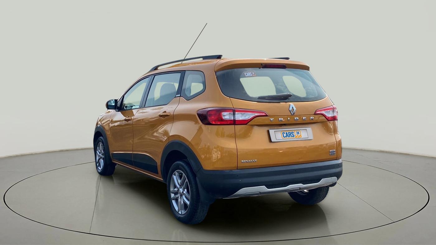 2020 Renault TRIBER RXZ AMT, Petrol, Automatic, 38,083 km, Left Back Diagonal