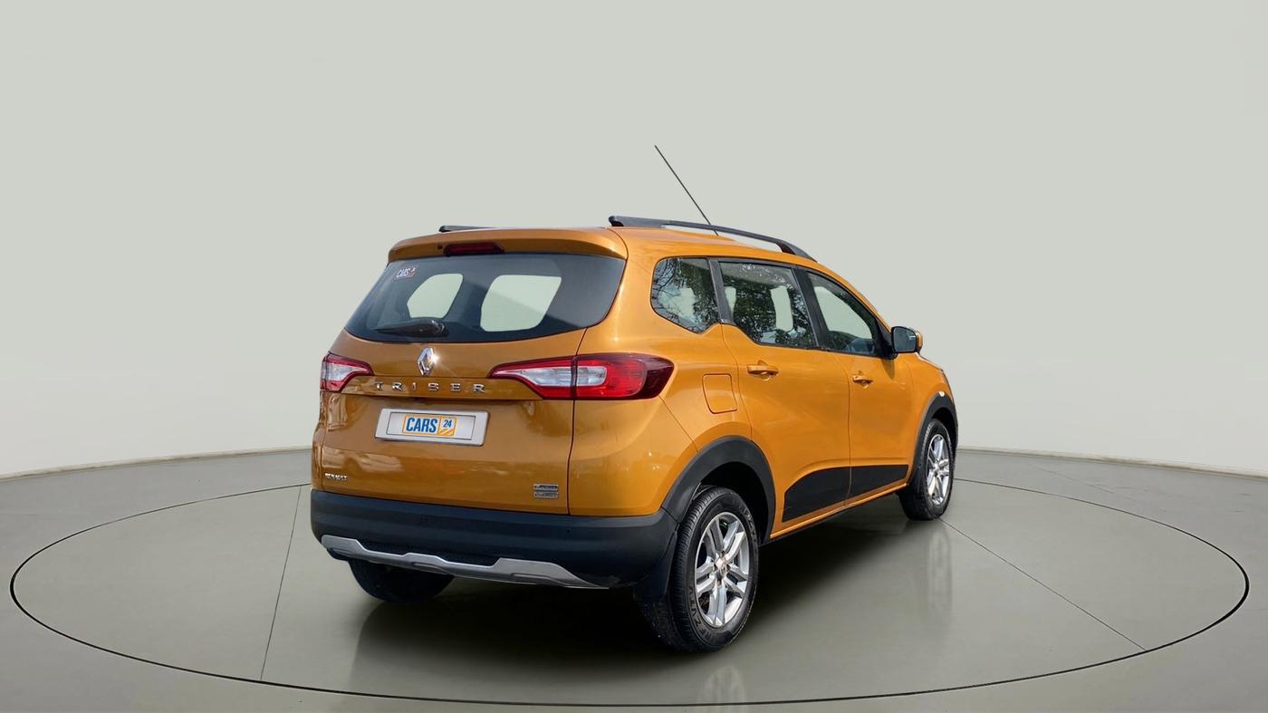 2020 Renault TRIBER RXZ AMT, Petrol, Automatic, 38,083 km, Right Back Diagonal
