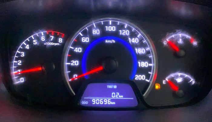 2016 Hyundai Grand i10 MAGNA 1.2 KAPPA VTVT, Petrol, Manual, 90,696 km, Odometer Image