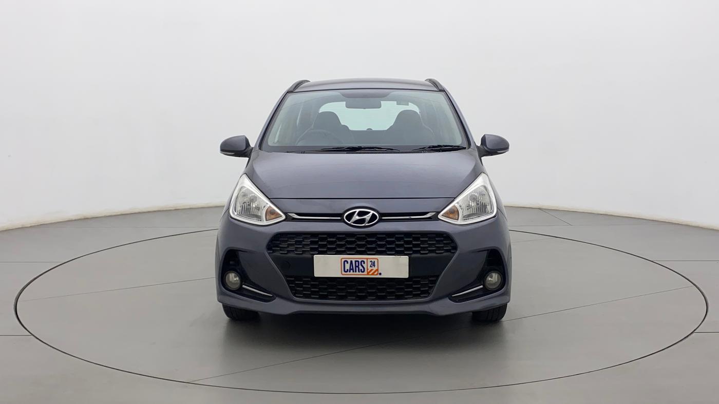 2018 Hyundai Grand i10 SPORTZ AT 1.2 KAPPA VTVT, Petrol, Automatic, 40,889 km, Front