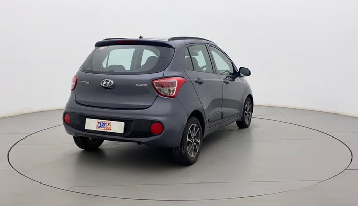 2018 Hyundai Grand i10 SPORTZ AT 1.2 KAPPA VTVT, Petrol, Automatic, 40,889 km, Right Back Diagonal