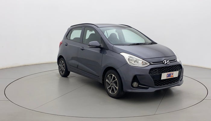 2018 Hyundai Grand i10 SPORTZ AT 1.2 KAPPA VTVT, Petrol, Automatic, 40,889 km, Right Front Diagonal
