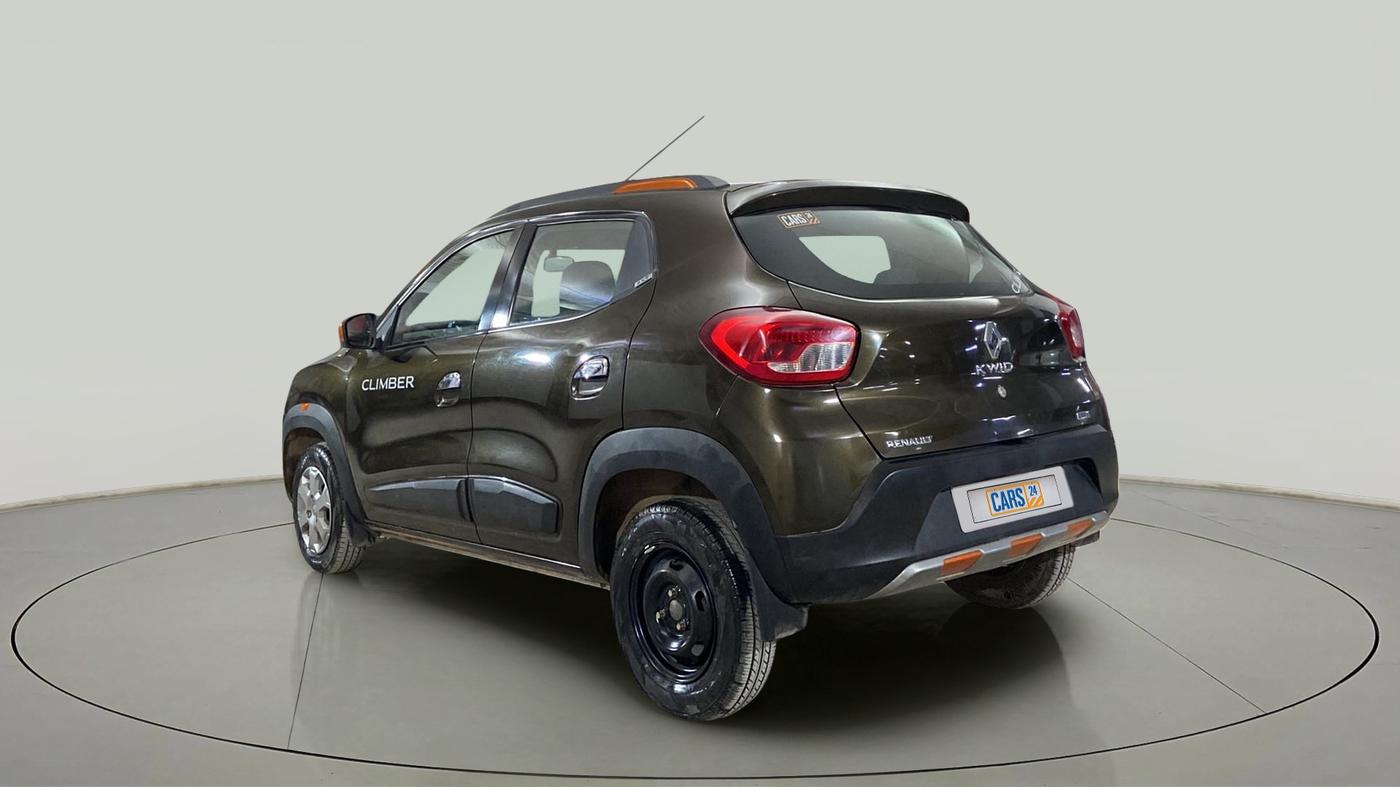 2019 Renault Kwid CLIMBER 1.0 AMT, Petrol, Automatic, 14,588 km, Left Back Diagonal