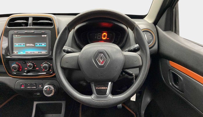 2019 Renault Kwid CLIMBER 1.0 AMT, Petrol, Automatic, 14,588 km, Steering Wheel Close Up