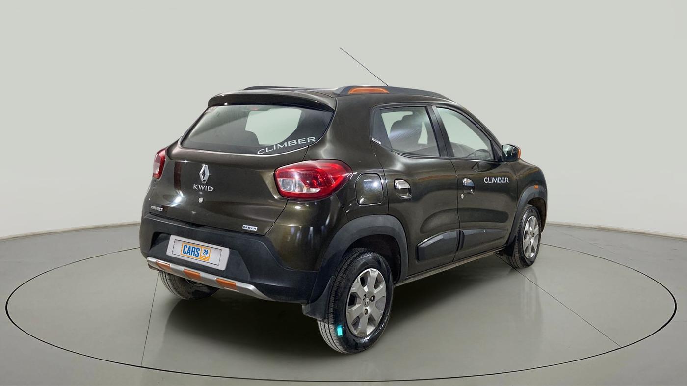2019 Renault Kwid CLIMBER 1.0 AMT, Petrol, Automatic, 14,588 km, Right Back Diagonal