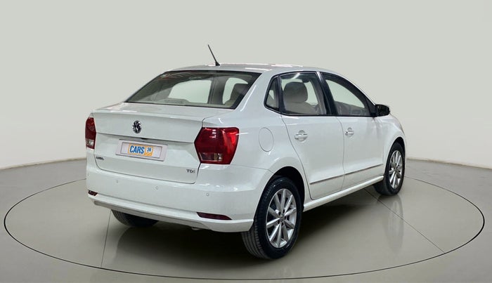 2018 Volkswagen Ameo HIGHLINE PLUS 1.5L 16 ALLOY, Diesel, Manual, 44,123 km, Right Back Diagonal