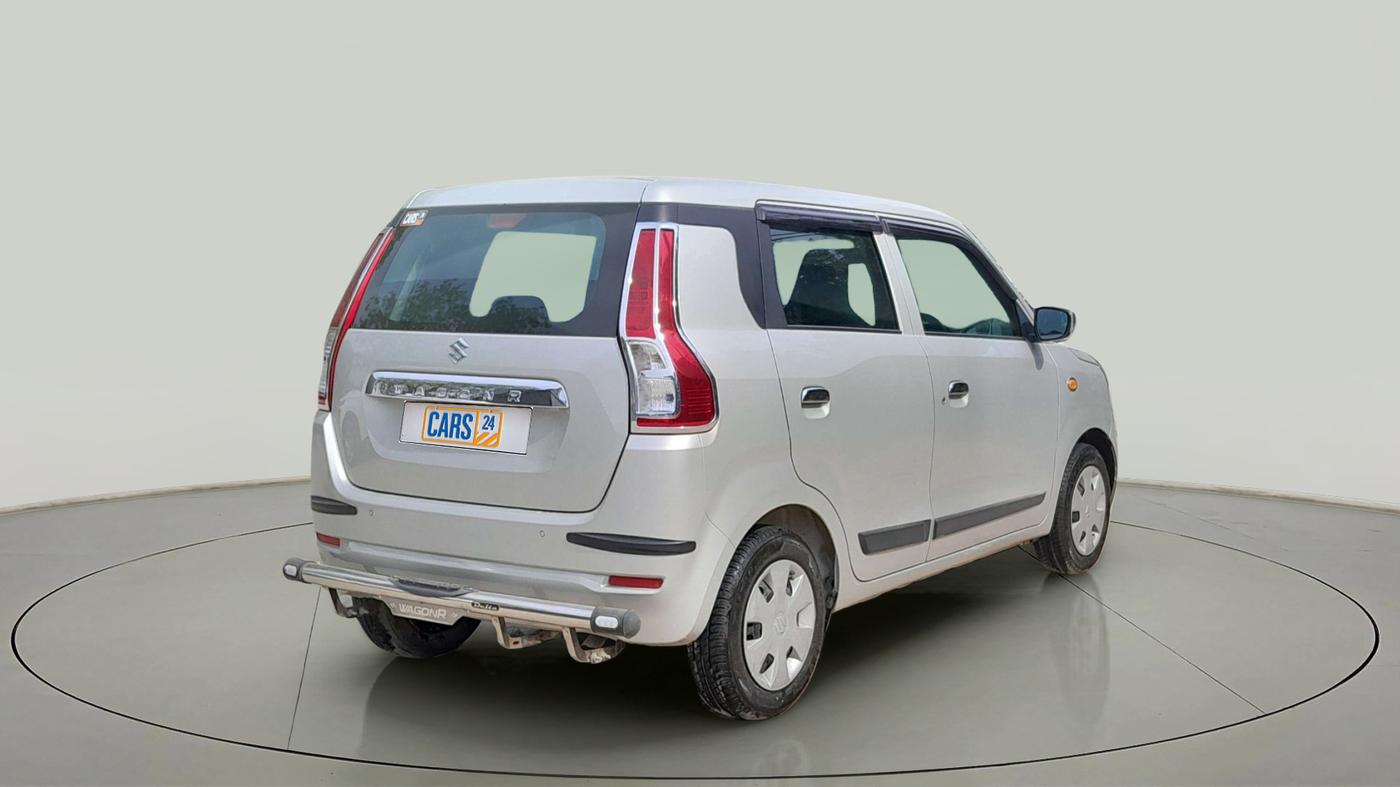 2016 Maruti Wagon R 1.0 VXI, Petrol, Manual, 74,617 km, Right Back Diagonal