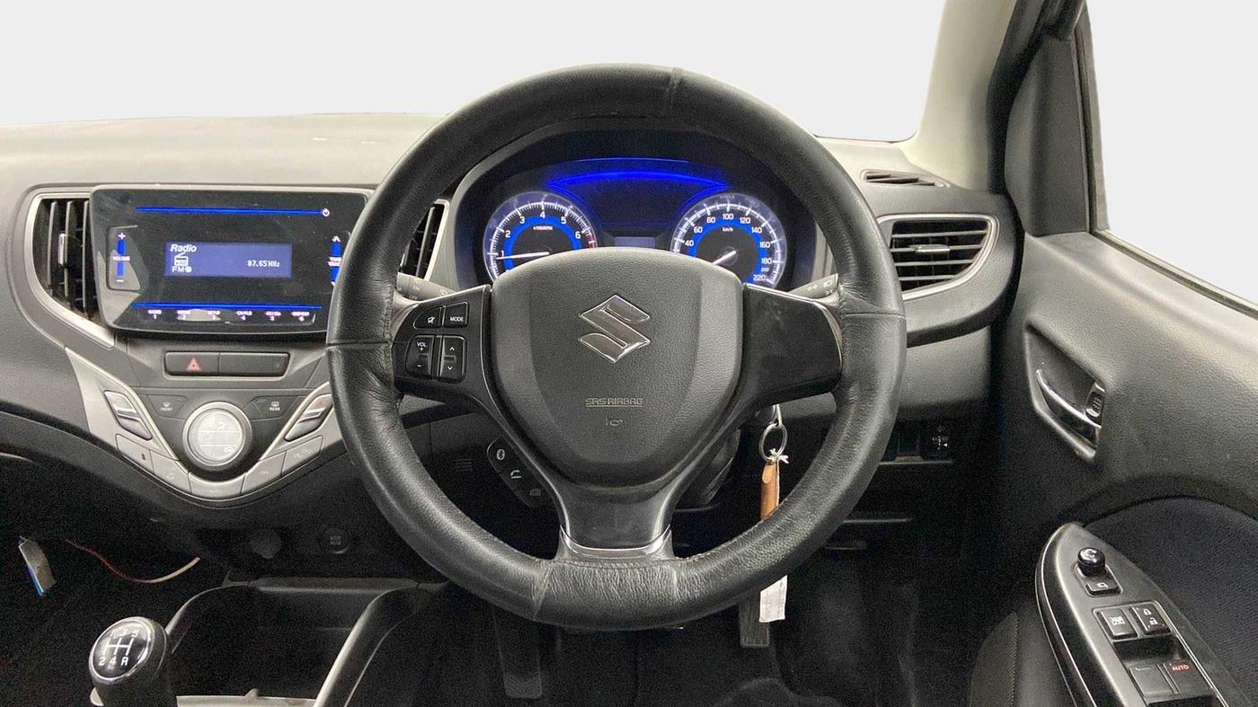 2020 Maruti Baleno DELTA PETROL 1.2, Petrol, Manual, 35,636 km, Steering Wheel Close Up