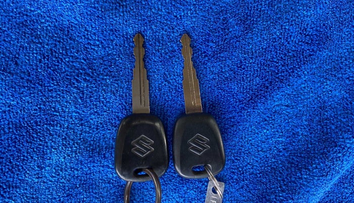 2014 Maruti Ritz VXI, Petrol, Manual, 30,116 km, Key Close Up