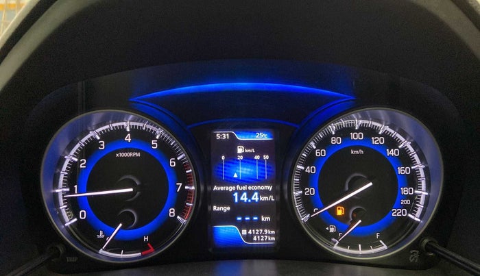 2020 Maruti Baleno ALPHA PETROL 1.2, Petrol, Manual, 4,127 km, Odometer Image