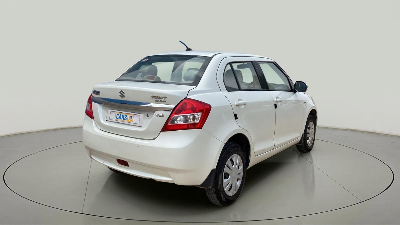 2014 Maruti Swift Dzire VDI, Diesel, Manual, 98,016 km, Right Back Diagonal