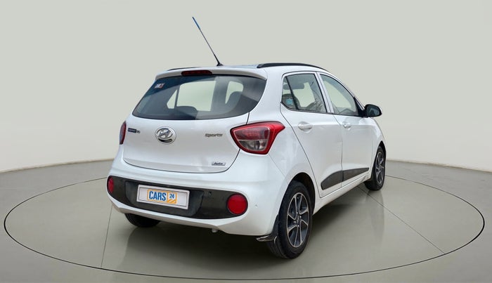 2017 Hyundai Grand i10 SPORTZ (O) AT 1.2 KAPPA VTVT, Petrol, Automatic, 73,453 km, Right Back Diagonal