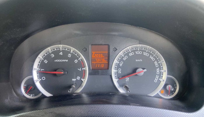 2013 Maruti Swift Dzire VXI, Petrol, Manual, 73,474 km, Odometer Image
